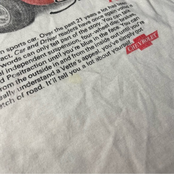 Vintage Corvette Graphic T-Shirt - Picture 3 of 5